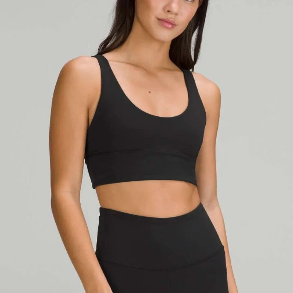 Lululemon Align Bra *Light Support, A/B Cup Black / Black
